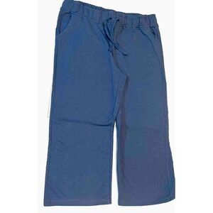 New "Sexy Basics" Yoga‎ Pants Womens Size XL Navy Blue Cotton Drawstring Joggers